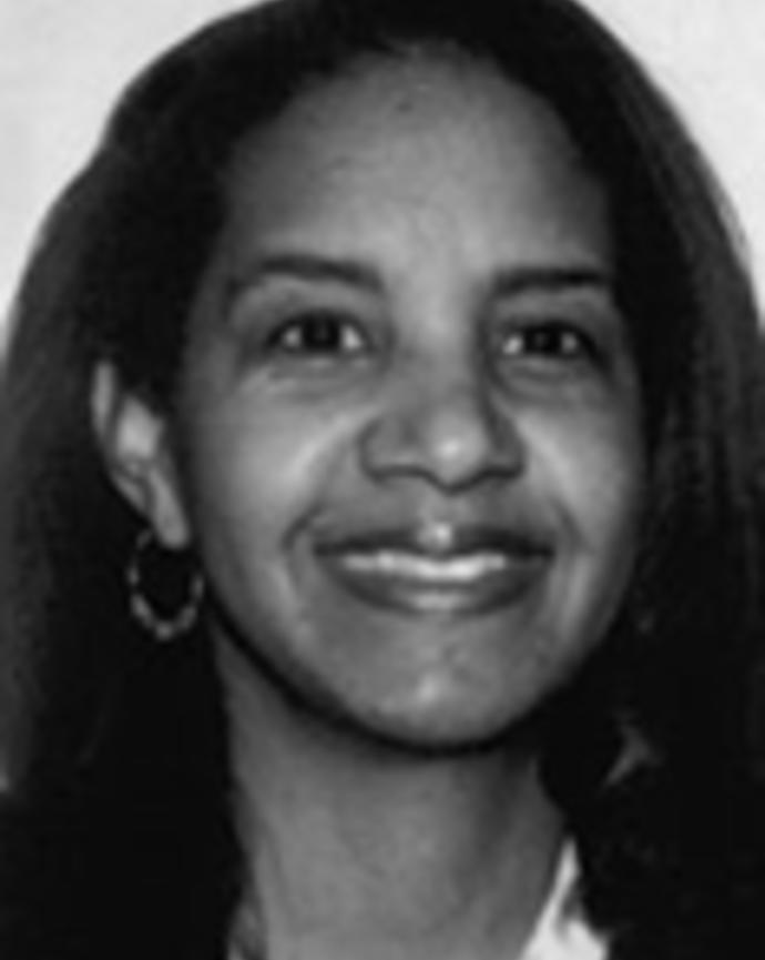 Jacqueline Grant has straight black hair.